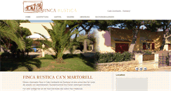 Desktop Screenshot of finca-rustica.de